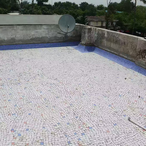 China Mosaic (Chips) Terrace Waterproofing Service in Ahmedabad